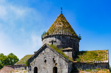 It's Amenaprkich (Holy Redeemer) church of the Sanahin Monastery, an Armenian monastery founded in the 10th century, Sanahin, Armenia. UNESCO World Heritage