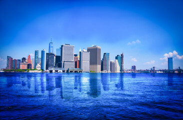 Fototapeta premium city skyline 
