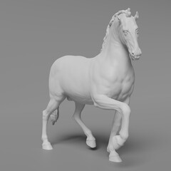 3D scrlpture model abstract wallpaper background