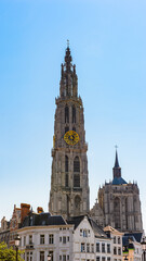 Fototapeta premium It's Architecture of the Old Town of Antwerpen, Belgium