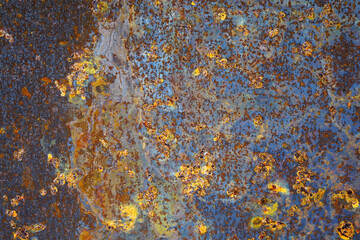 rusty metal background