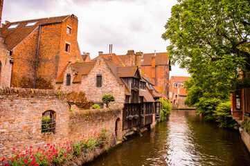 Fototapeta premium It's Historic Centre of Bruges, Belgium. part of the UNESCO World Heritage site