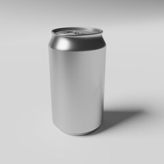 3D aluminum metal can