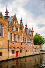 Fototapeta na wymiar It's Historic Centre of Bruges, Belgium. part of the UNESCO World Heritage site