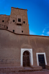 Ancient Citadel-city of Ourzazate, World Heritage Site in Morocco, Africa. 