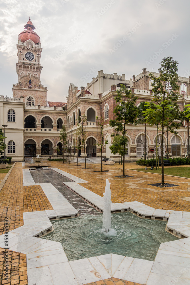 Canvas Prints Sultan Abdul Samad Building in Kuala Lumpur, Malaysia