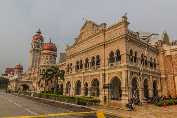 Obraz premium Sultan Abdul Samad Building in Kuala Lumpur, Malaysia