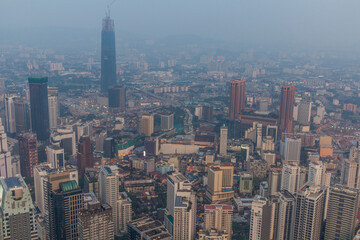 Obraz premium Skyline of Kuala Lumpur, Malaysia