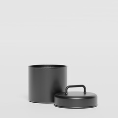 3D mock up cosmetic container