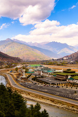 Nature of Paro Valley, Bhutan