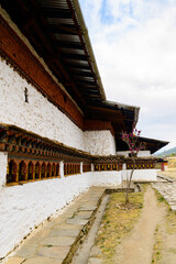 Fototapeta na wymiar Temple in Paro Valley, Bhutan