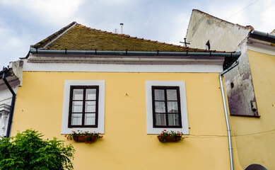 It's Roof of a hungarian building