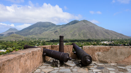 It's Cannons of the Castillo Santa Rosa (Santa Rosa Castle), his