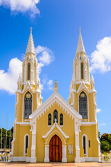 It's Basilica de la Virgen del Valle in Valley of the Espiritu S