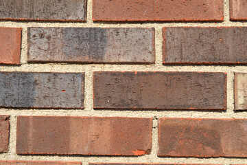 A Brick Texture Closeup View