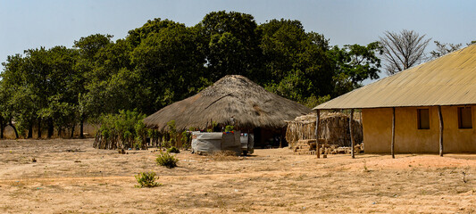 House in Guinea Bissau, western Africa