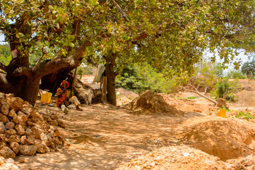 House in Guinea Bissau, western Africa