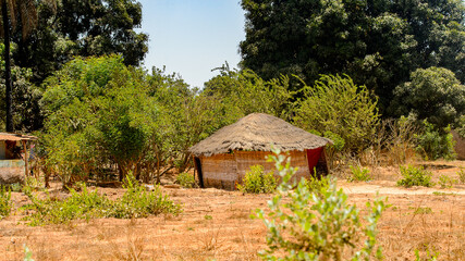 House in Guinea Bissau, western Africa © Anton Ivanov Photo