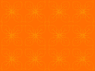 Seamless pattern design with floral background elements, beautiful ornaments, black, white, orange, pink, red, green, yellow, blue, gray, purple