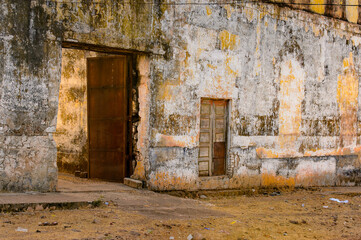 Fototapeta premium Ruins of Bolama, the former capital of Portuguese Guinea
