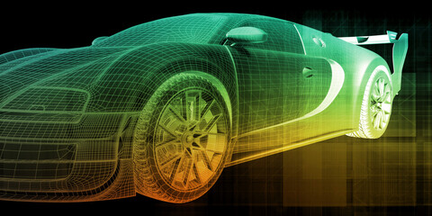 Car Design Abstract