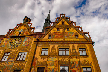 City Hall (Rathaus) of Ulm,  Baden-Wurttemberg, Germany