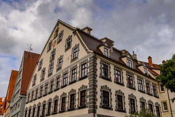 Architecture of Ulm,  Baden-Wurttemberg, Germany