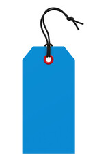 Blank price tags isolated on white background.