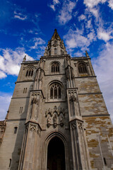 Fototapeta premium Cathedral of Konstanz, a small town in Germany