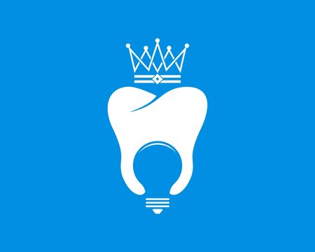 Smart white tooth with crown