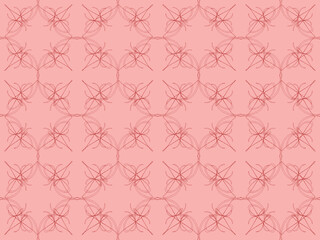 Fototapeta premium Seamless pattern design with floral background elements, beautiful ornaments, black, white, orange, pink, red, green, yellow, blue, gray, purple