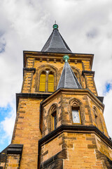 It's Church in Wernigerode, a town in the district of Harz, Saxony-Anhalt, Germany