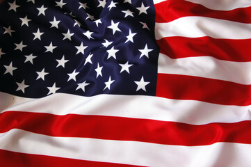 Obraz premium Flag USA as a patriotic background