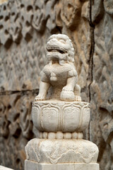 QianQingGong Lion Statue