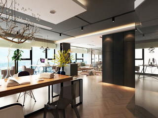 modern office interior
