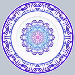 Decorative Floral Ornament. Illustration. For Coloring Book, Greeting Card, Invitation, Tattoo. Anti-Stress Therapy Pattern. Vector