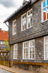 It's House in the Old town of Gorlar, Lower Saxony, Germany. Old town of Goslar is a UNESCO World Heritage