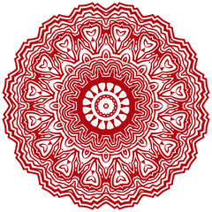 Floral mandala design. Wedding invitation, thank you card, save card, baby shower. Vector illustration