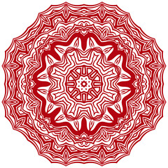 Fototapeta premium Floral mandala design. Wedding invitation, thank you card, save card, baby shower. Vector illustration