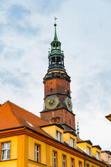 It's Architecture of the Market square in Wroclaw, Poland.