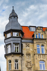 Fototapeta premium It's Beautiful colorful architecture of Eisenach, Thuringia, Germany