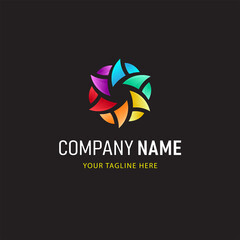 Colorful Abstract Logo Design