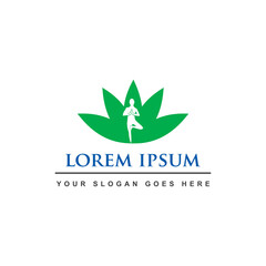 YOGA LOGO , FITNESS LOGO VECTOR