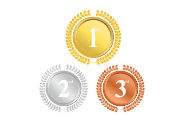 Champion Achievement medal illustration