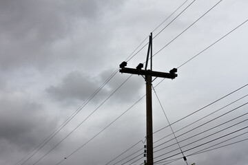 high voltage power lines