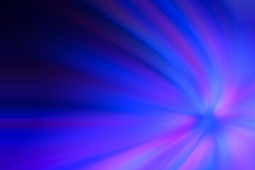 abstract fast speed light blue purple color line zoom background in new technology
