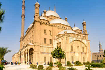 Fototapeta na wymiar It's Mosque in Cairo, Egypt