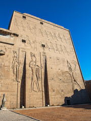 It's Ptolemaic Temple of Horus, Edfu (Idfu, Edfou, Behdet), Egypt.