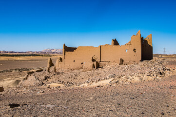 It's Al-Bagawat (El-Bagawat), an ancient Christian cemetery, one of the oldest in the world, Kharga Oasis, Egypt