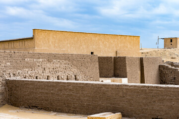 It's Ruins of the Saqqara necropolis, Egypt. UNESCO World Heritage
